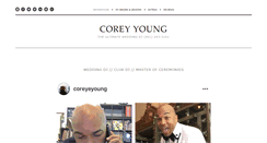 Desktop Screenshot of djcoreyeyoung.com