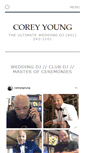 Mobile Screenshot of djcoreyeyoung.com